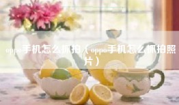 oppo手机怎么抓拍（oppo手机怎么抓拍照片）