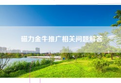 磁力金牛推广相关问题解答