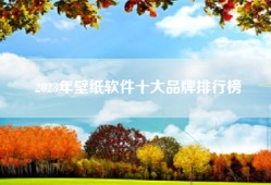 2023年壁纸软件十大品牌排行榜