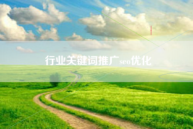 行业关键词推广seo优化