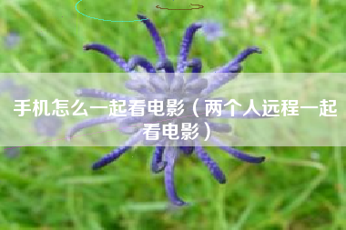 手机怎么一起看电影（两个人远程一起看电影）